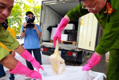 Cảnh sát thu giữ nhiều hàng lậu Trung Quốc